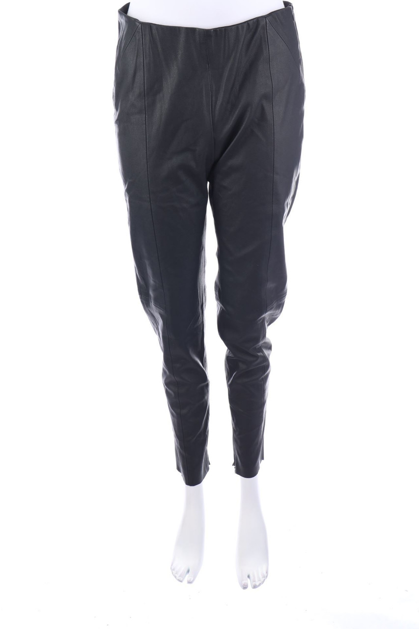 ZARA - Kunstleder-Hose - M