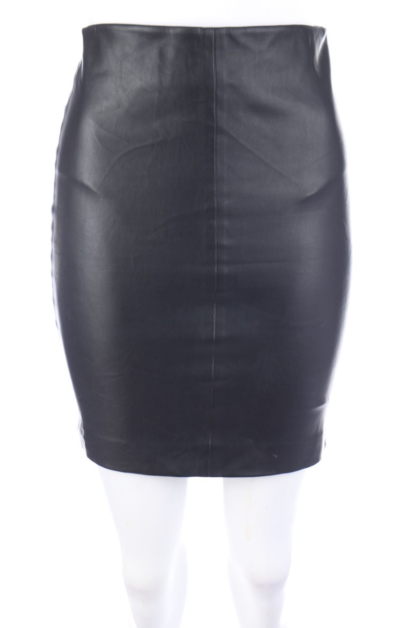 ALLSAINTS - faux leather mini-skirt - D 32