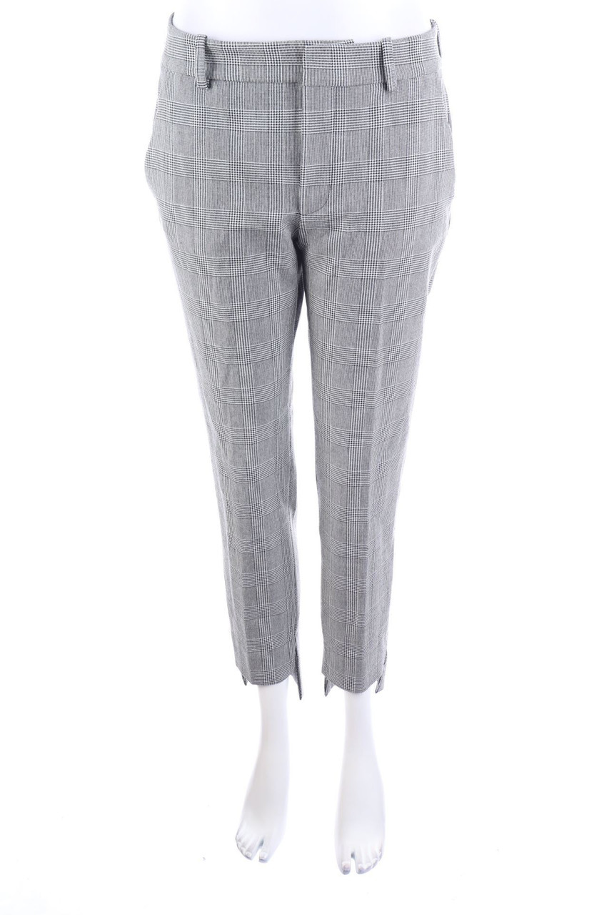ZARA WOMAN - Hose mit Karo-Muster - D 36
