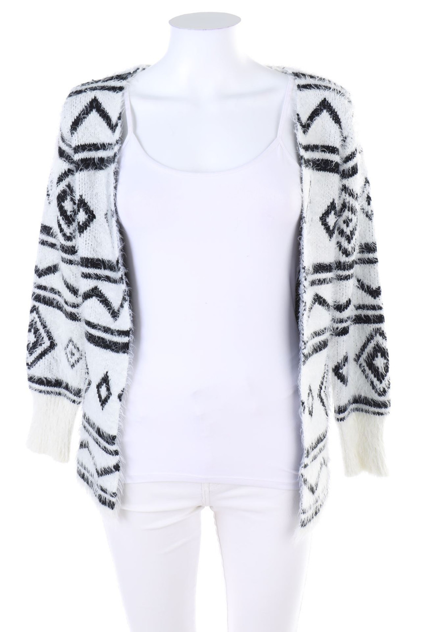 Ohne Label - Muster-Cardigan - D 42