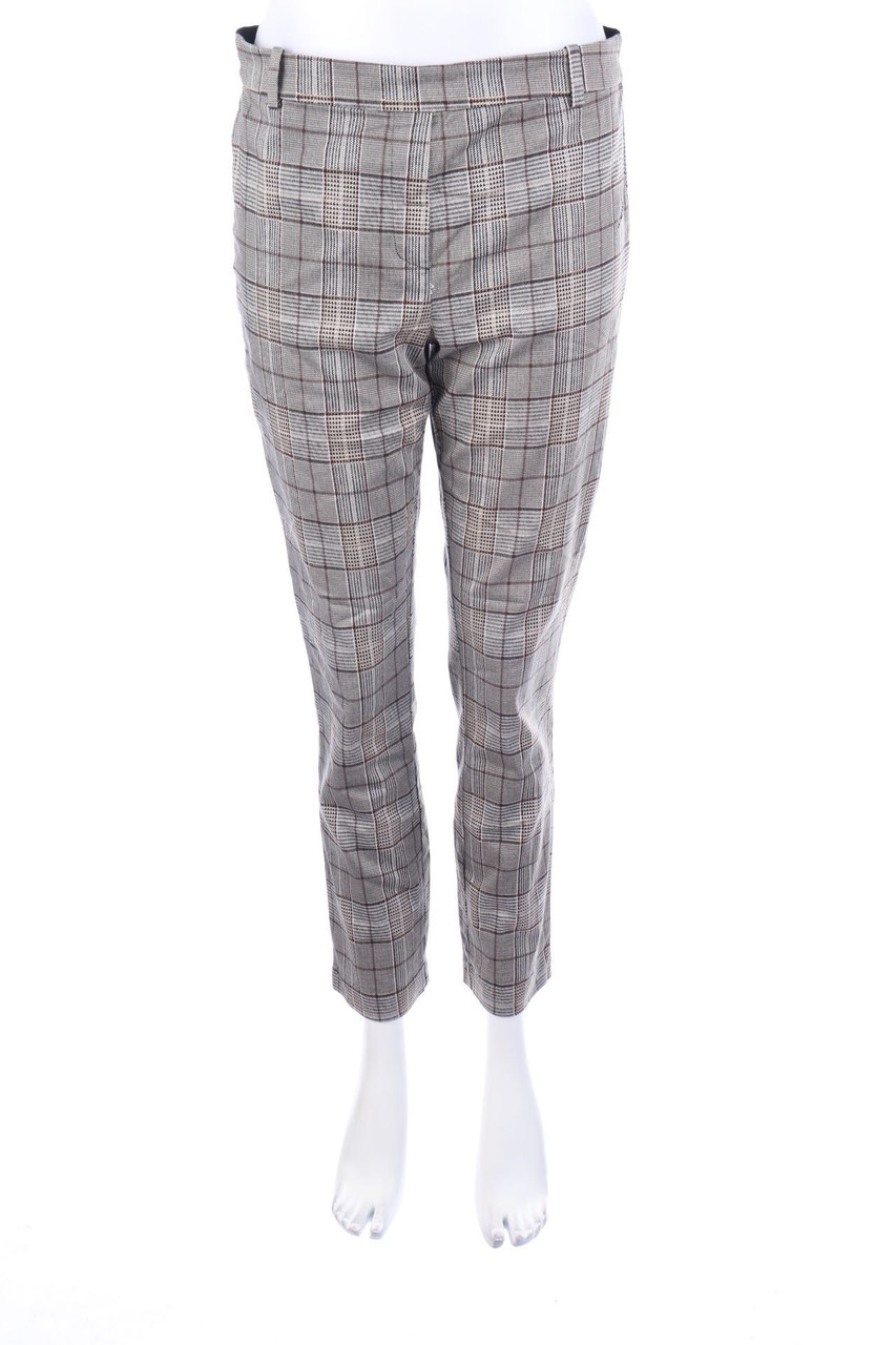 H&M - Tartan-Hose mit Gummizug - D 40
