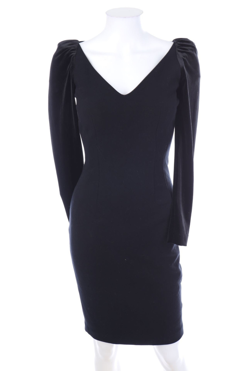 ZARA - Cocktailkleid mit Samt - XS