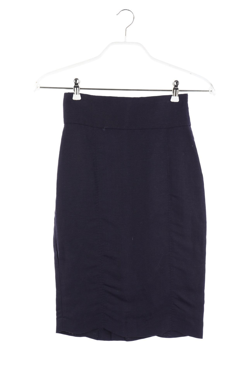 ZARA WOMAN - Pencil Skirt, Linen Mix - XS