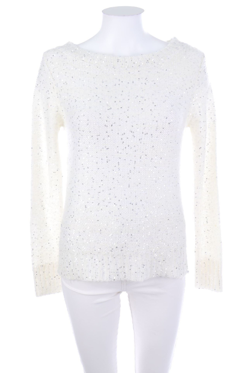 TALLY WEiJL - crewneck pullover with Sequins - XS