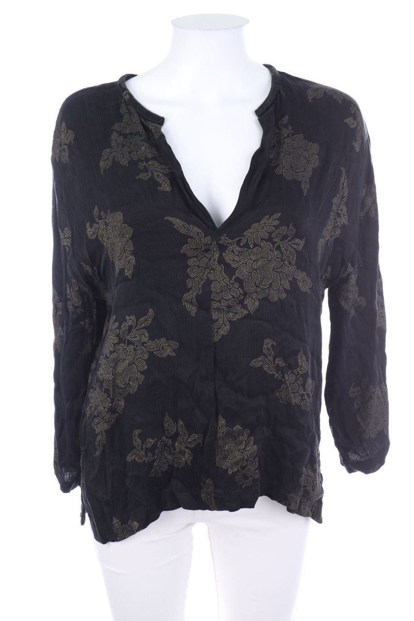 ZARA - Bluse mit floralem Muster - XS