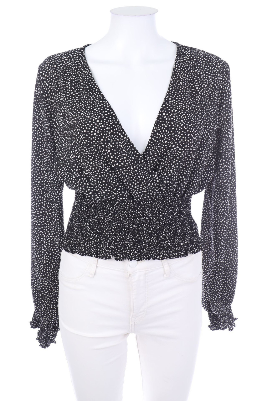 SHEIN - Bluse mit Punkten - L
