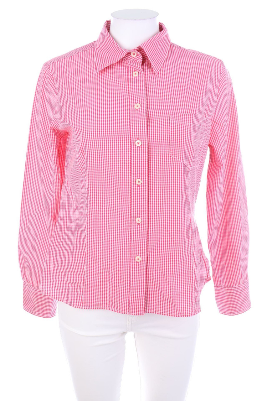 Jake*s - Hemd-Bluse mit Karo-Muster - D 40