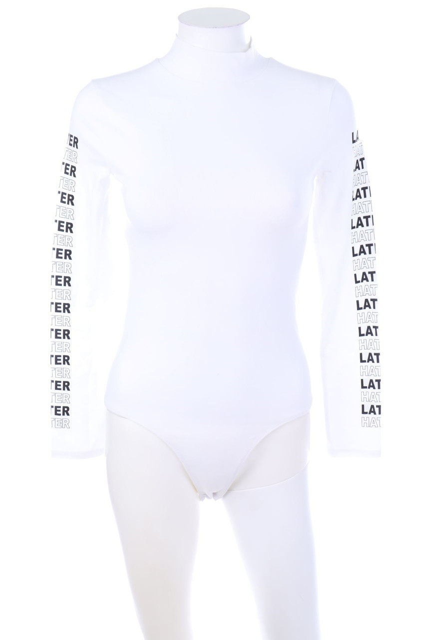 TALLY WEiJL - Sleveless Body with Statement Print - S