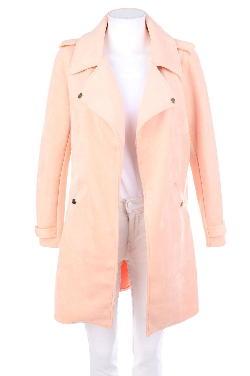 MANOR woman - Faux Leather Coat - D 36