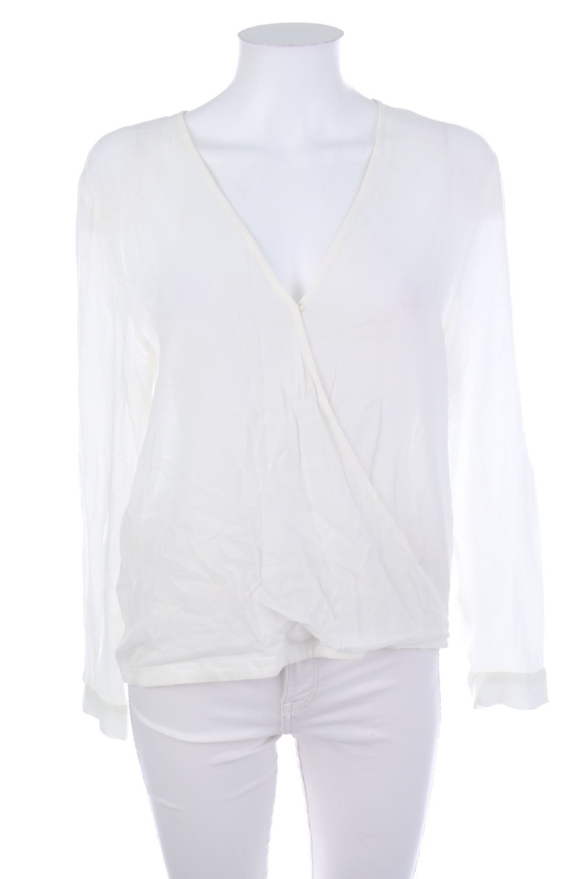 H&M - Bluse in Wickel-Optik - D 42