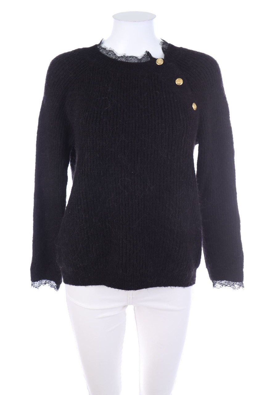 promod - Strick-Pullover mit Spitze - M