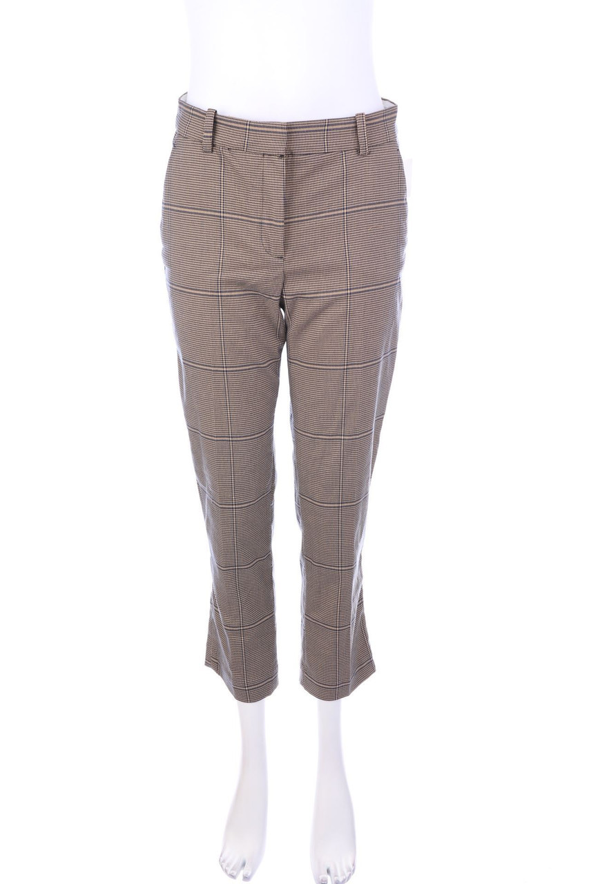 H&M - Chino-Hose mit Karo-Muster - D 38