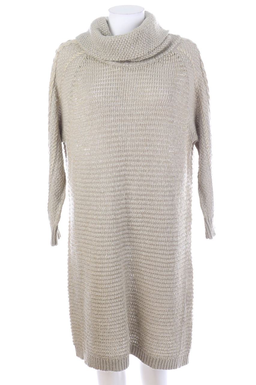 MORGAN - Knit Dress with Crewneck - L