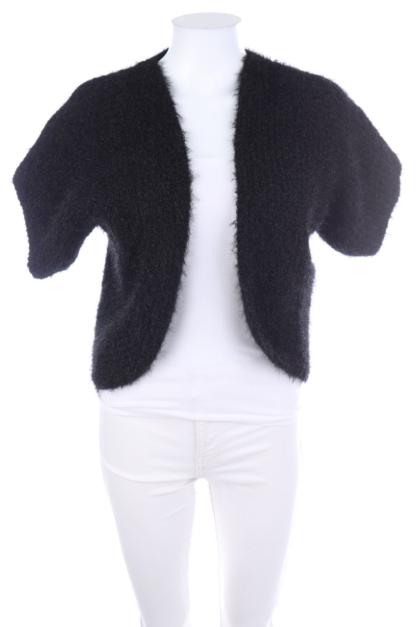 Ohne Label - Kurzarm-Strick-Cardigan - ONE SIZE