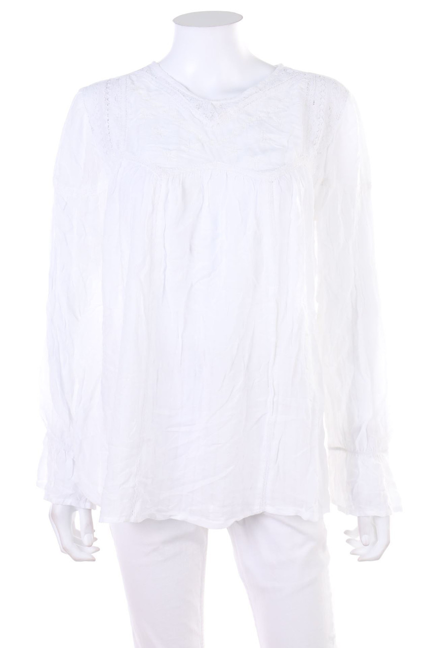 promod - Bluse mit Stickereien - D 34