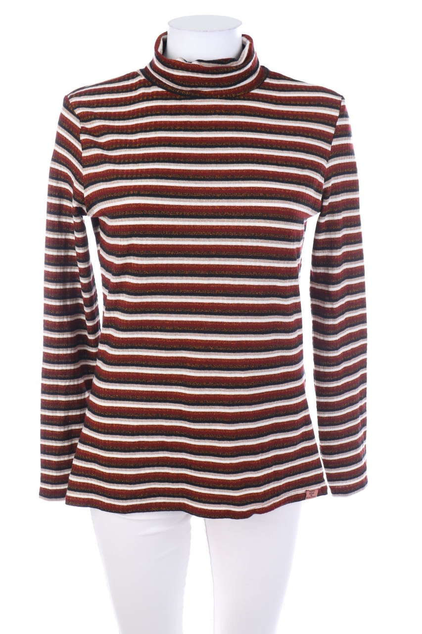 No Label - Longsleeve-Shirt with Stripes - S