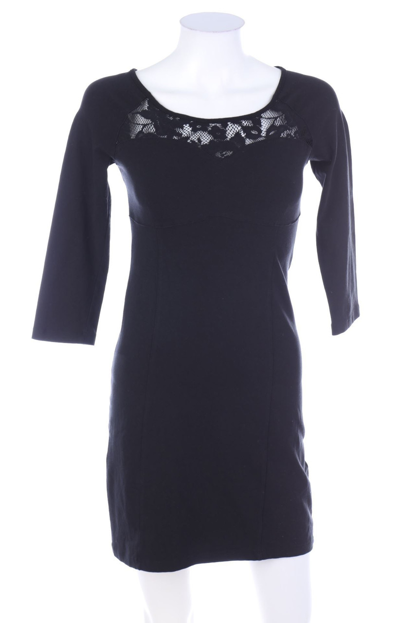 Ohne Label - Party-Kleid mit Spitze - XS