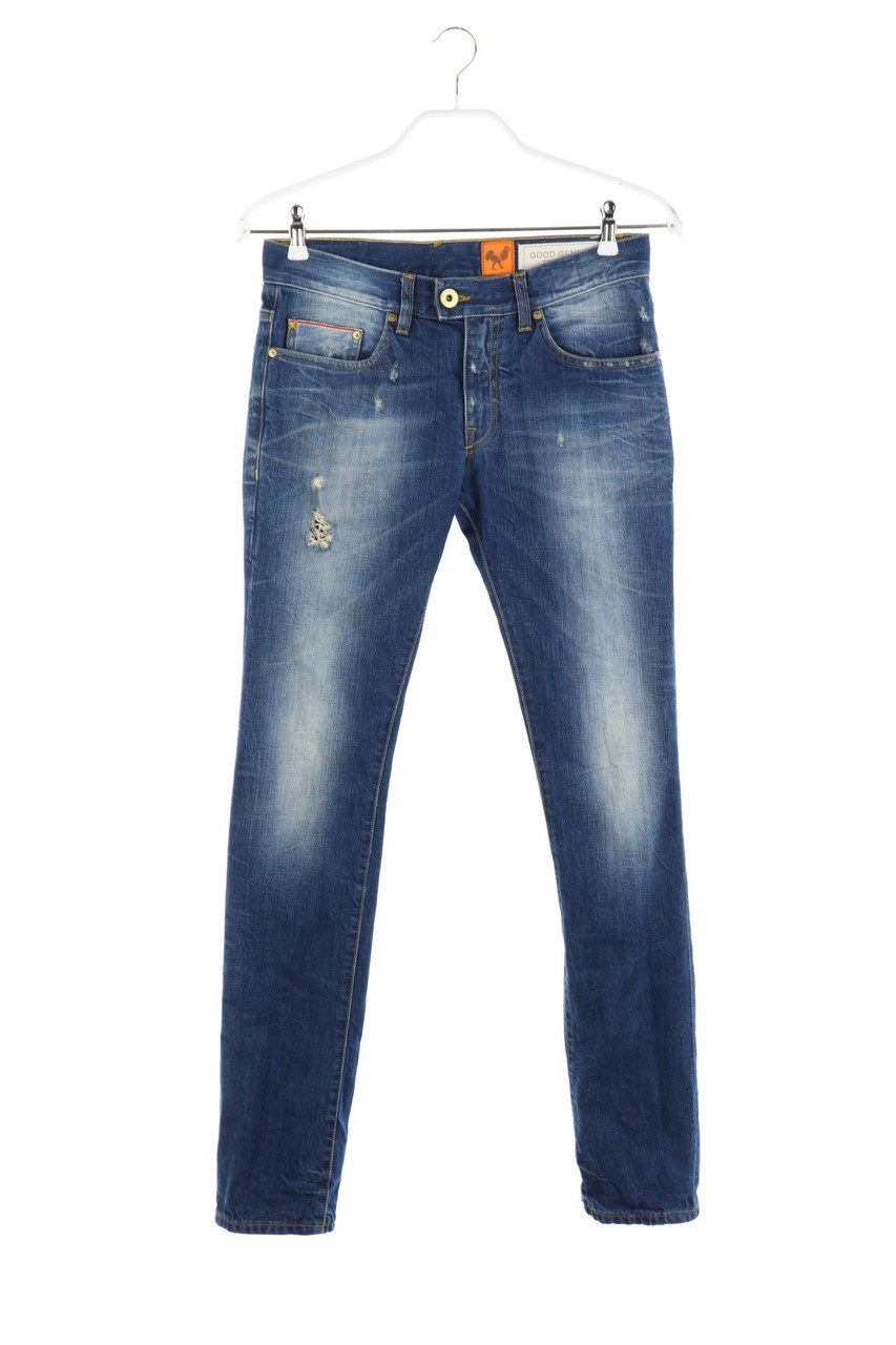 GOOD GENES - Destroyed Straight Cut Jeans - W26