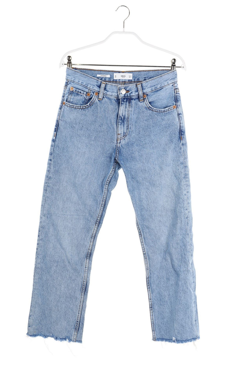 MANGO DENIM - Straight Cut Jeans - D 34