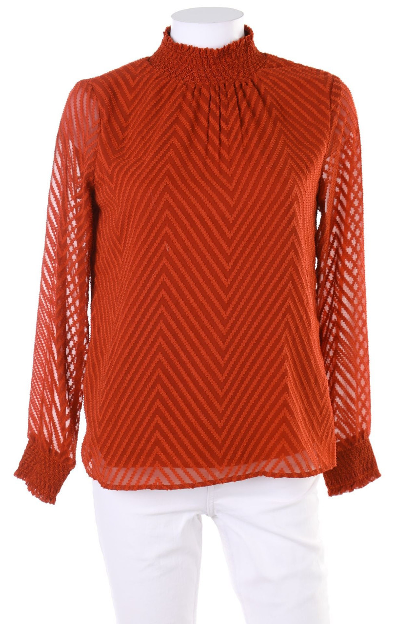 ONLY - Bluse mit Keyhole - D 34