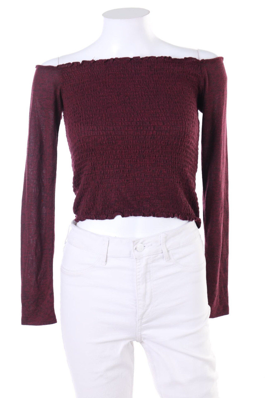 HOLLISTER - Longsleeve-Shirt with Frills - D 36