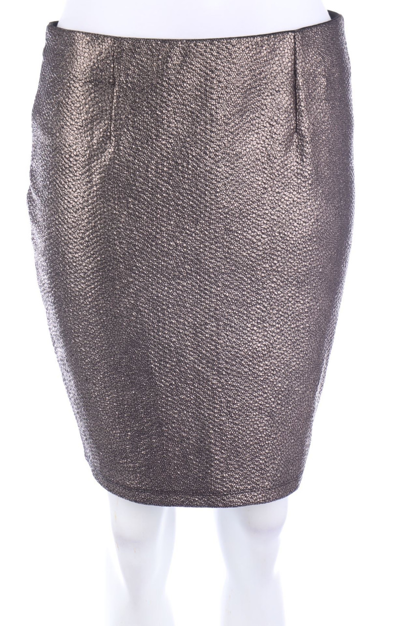 C&A - Minirock mit Metallic-Effekt - S