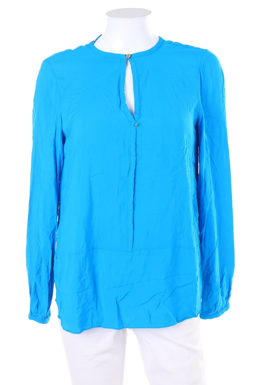 ZARA WOMAN - Bluse mit Keyhole - M