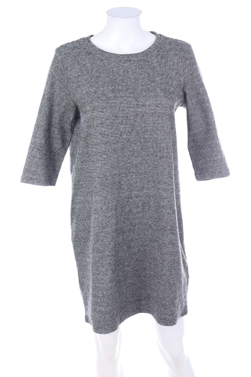 RESERVED - Dress with Houndstooth Pattern - M