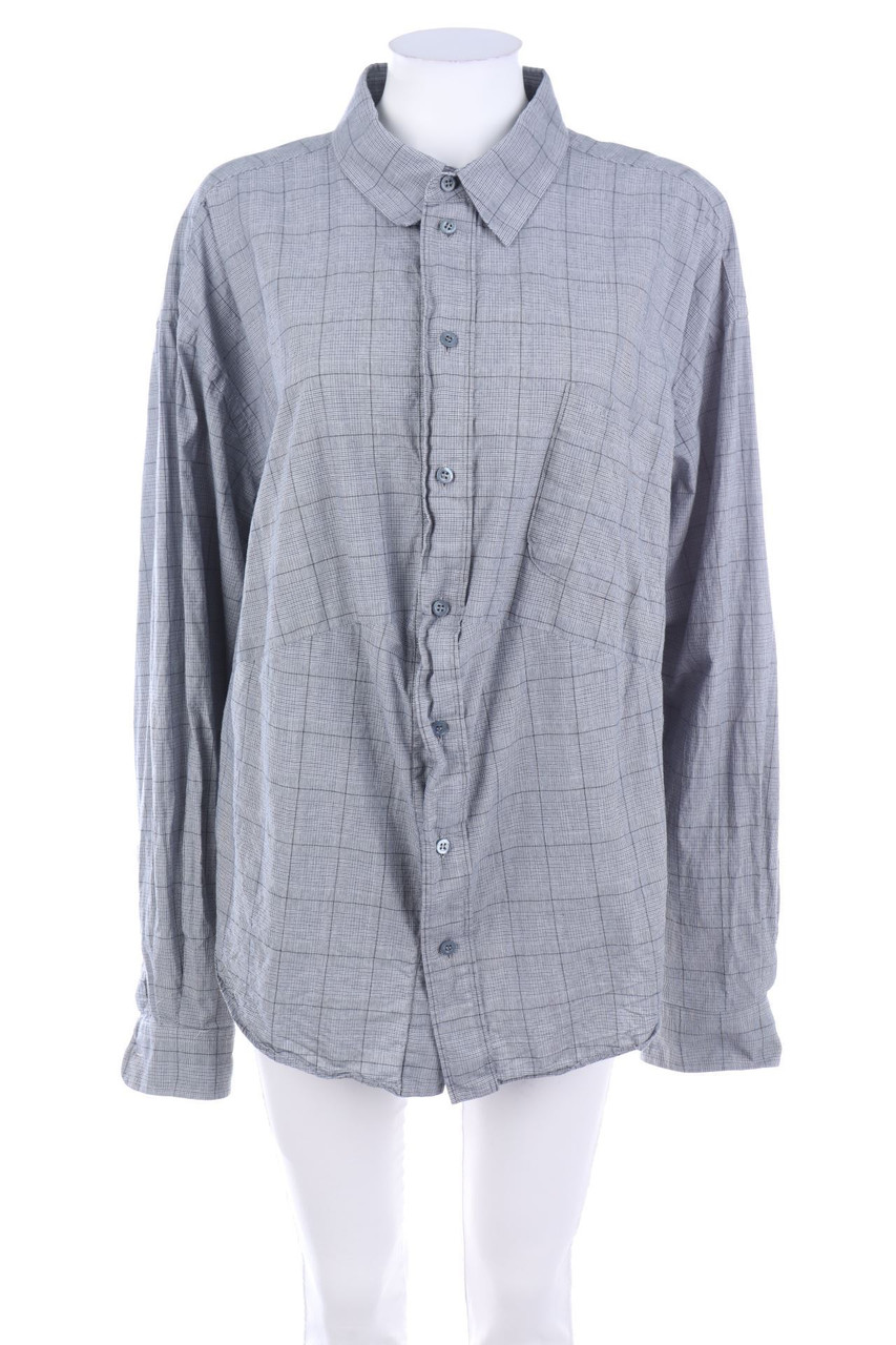 BALENCIAGA - Shirt Blouse with Logo-Stitching - D 32