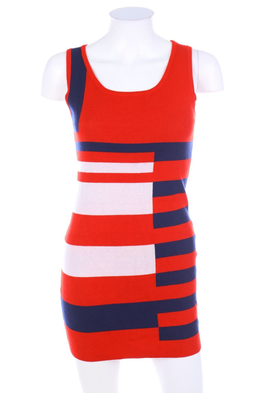 SECONDHAND - Knit Dress with Stripes - D 32-34