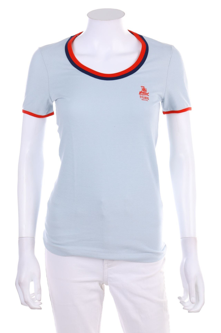 Alviero Martini 1a Classe - Kurzarm-Shirt mit Logo-Print - XS