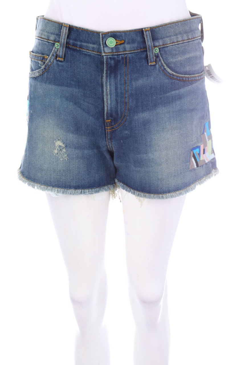 SANDRINE ROSE - Jeans-Shorts mit Stickereien - W26