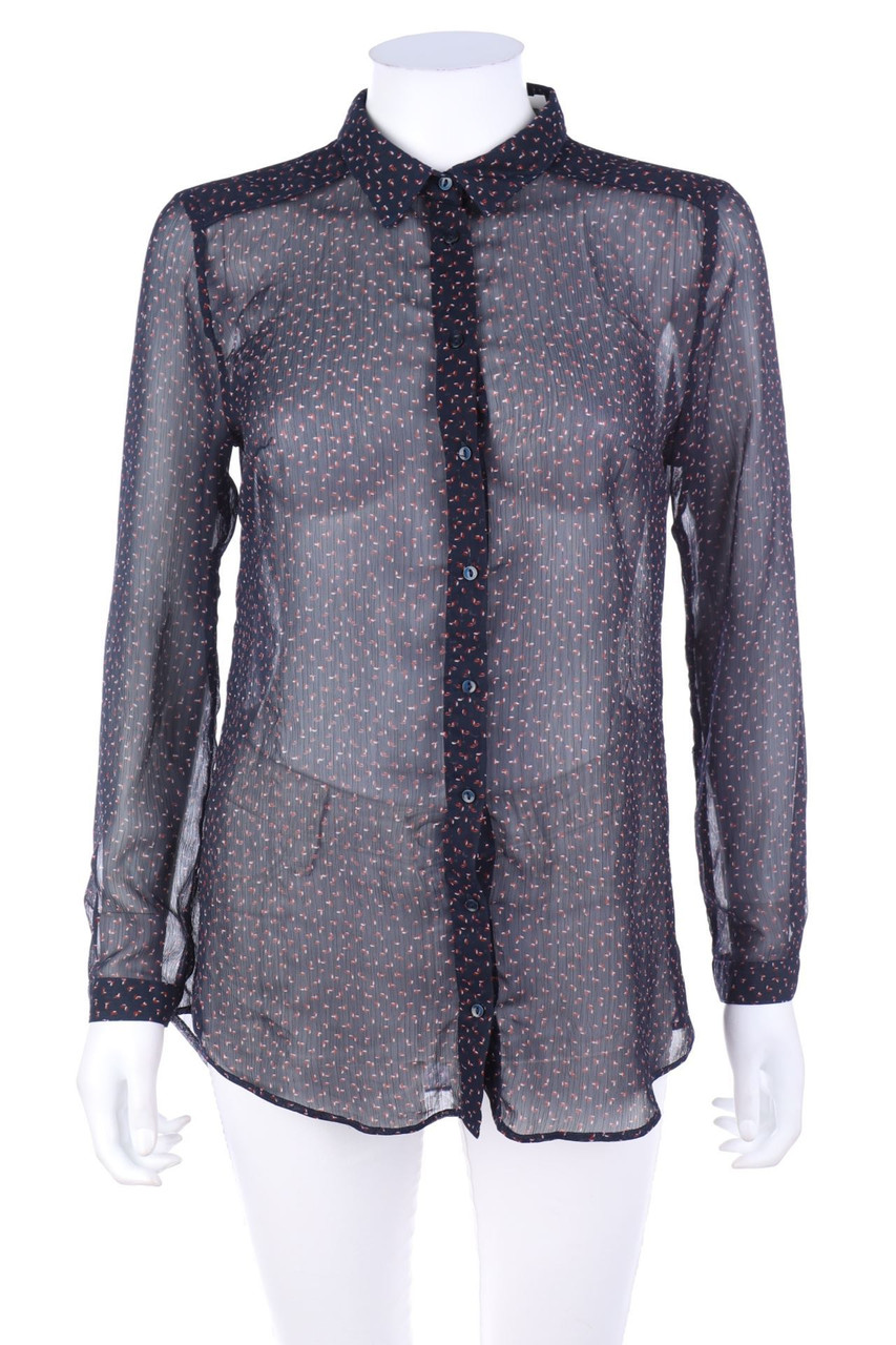 CAMAÏEU - Hemd-Bluse mit Print - S