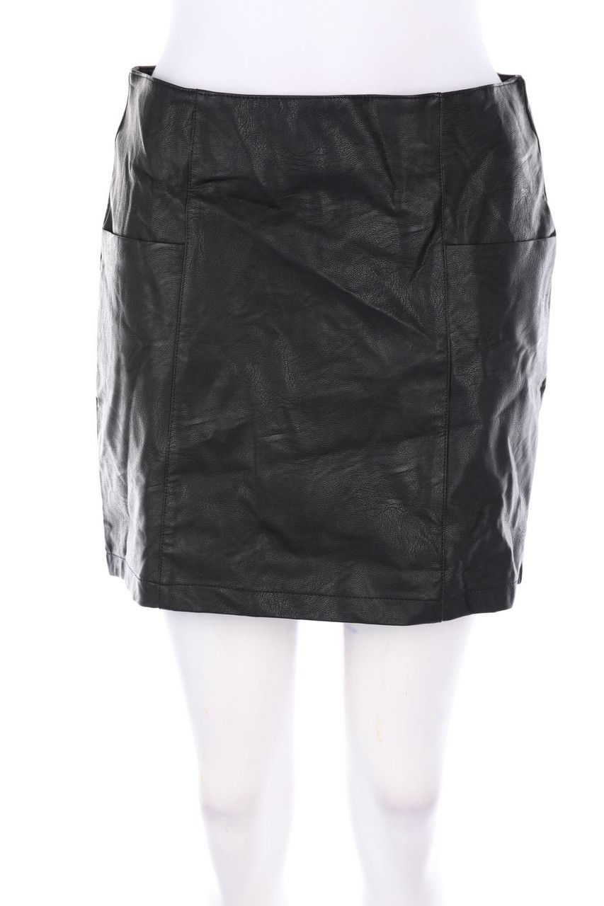 RAINBOW - faux leather mini-skirt - D 38