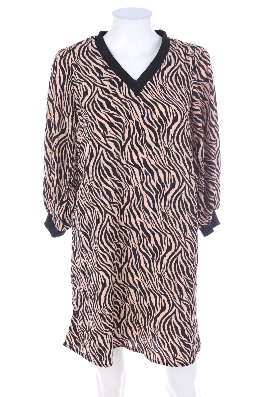 BODYFLIRT - Kleid mit Animal-Print - D 34