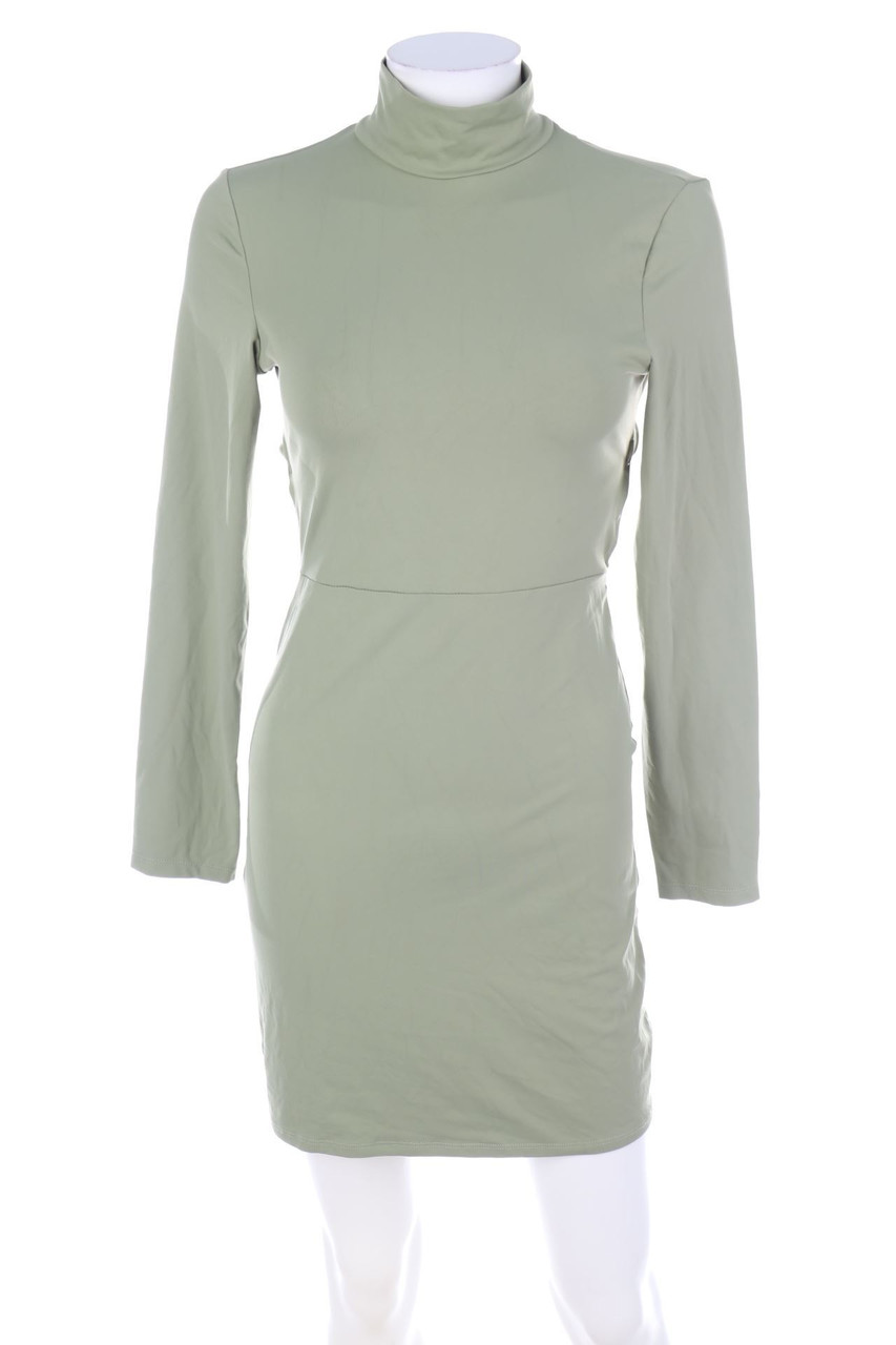 Bershka - Mini Dress, Jersey with Deep Back Neckline - M