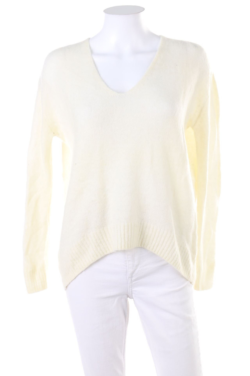 H&M - Strick-Pullover mit Rückenausschnitt - XS