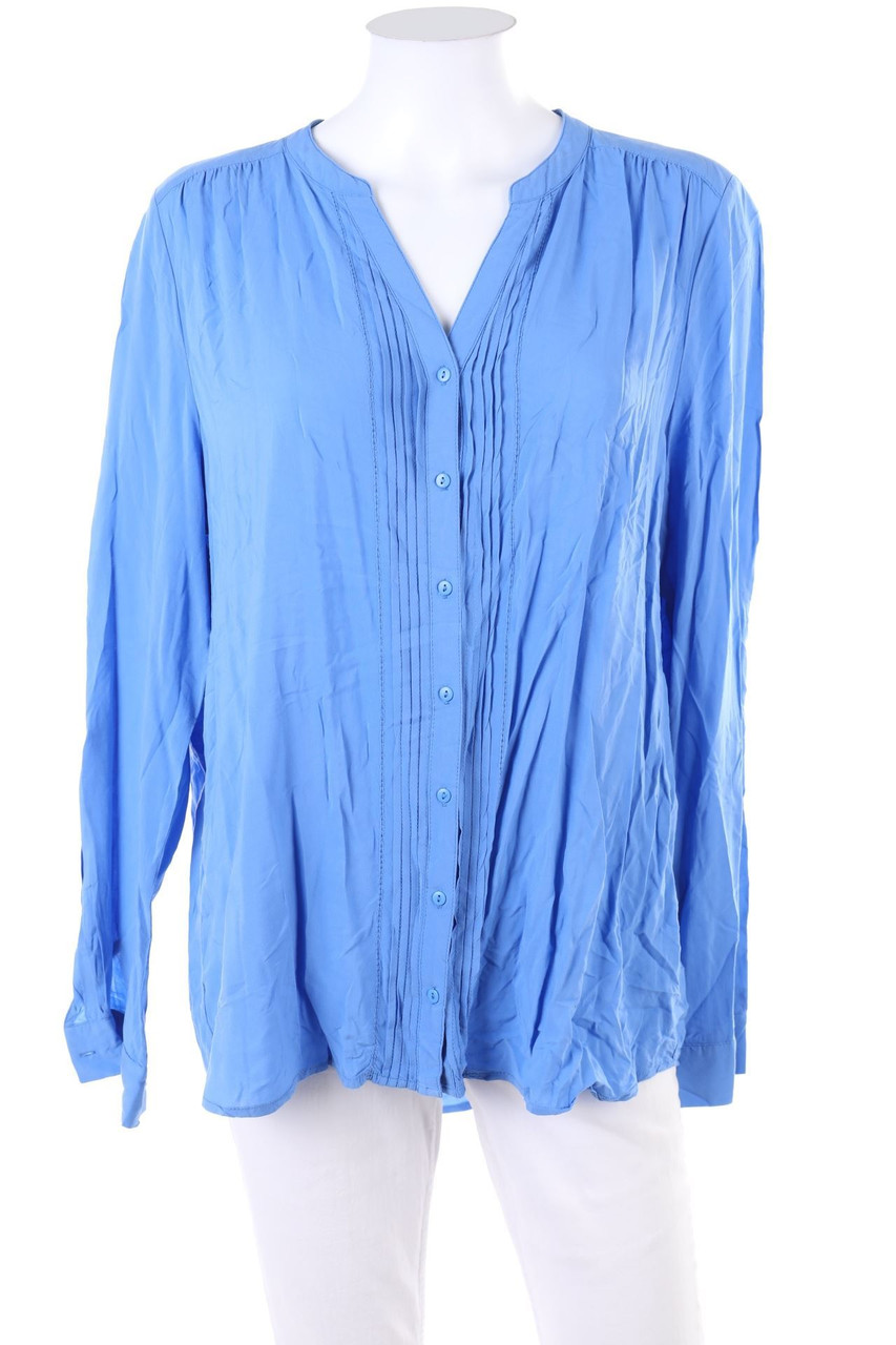 CAMAÏEU - Bluse mit Biesen - L