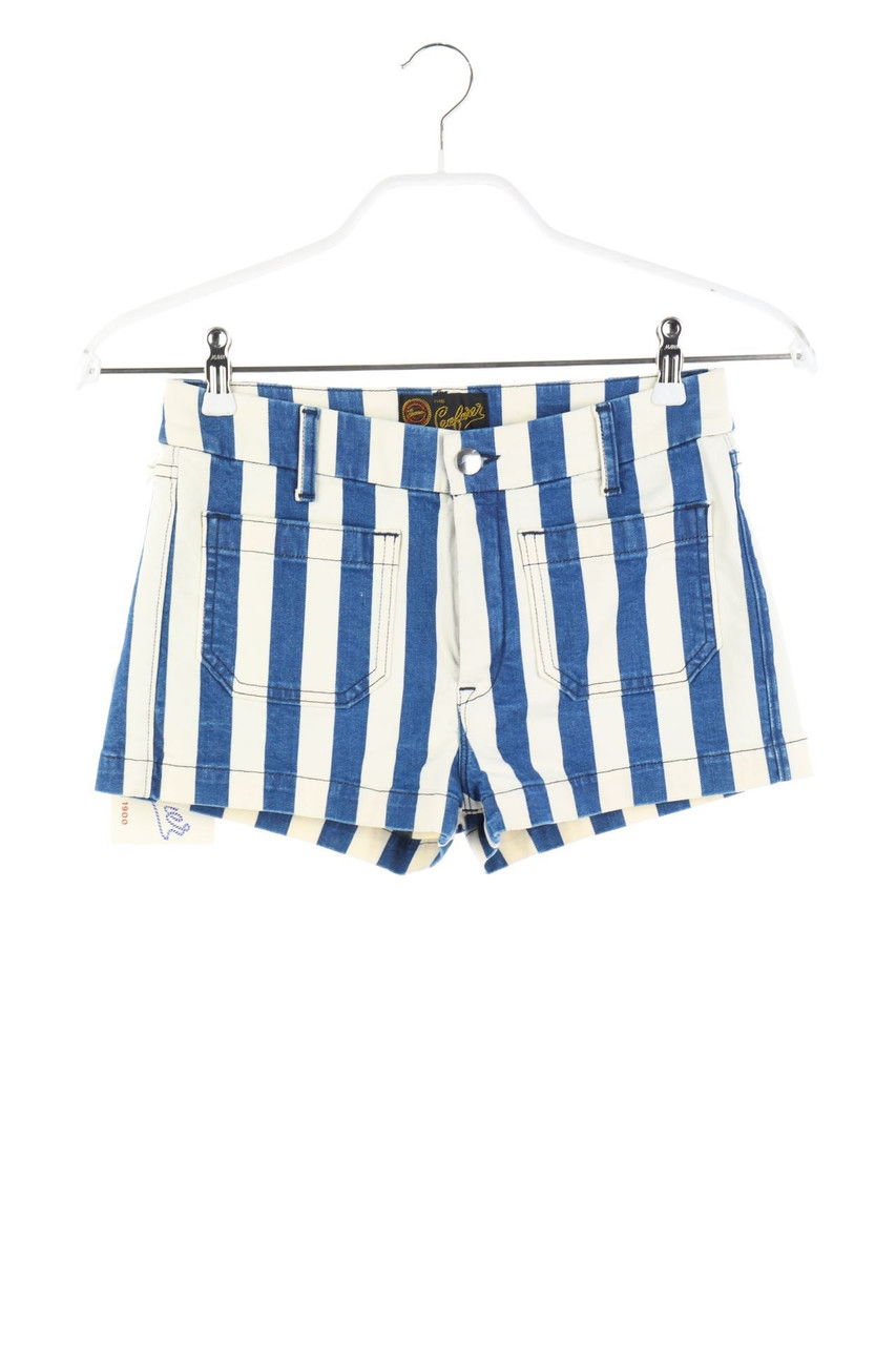 THE Seafarer - Jeans-Shorts mit Streifen - W24