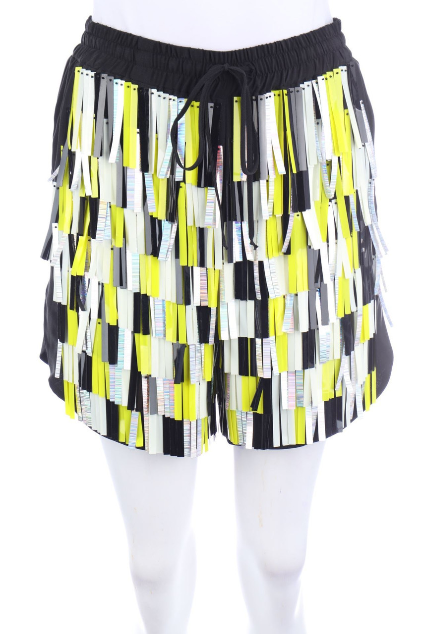 Simona Corsellini - Silk Shorts with Sequins - S