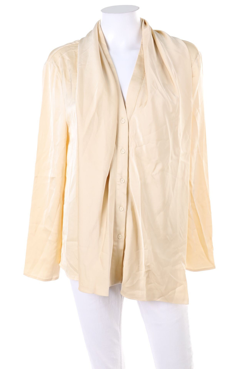 No Label - Blouse with Draping - D 40