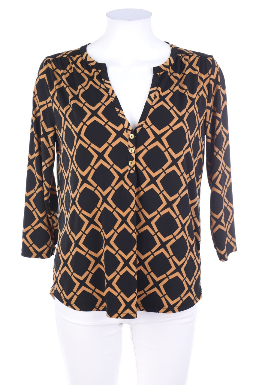 AMISU - Print-Shirt mit 7/8-Ärmel - S