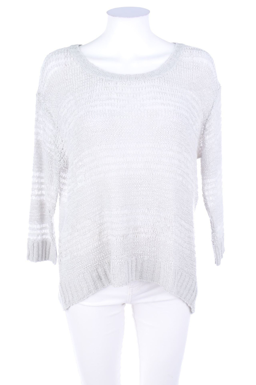 H&M - Vokuhila-Strick-Pullover - M