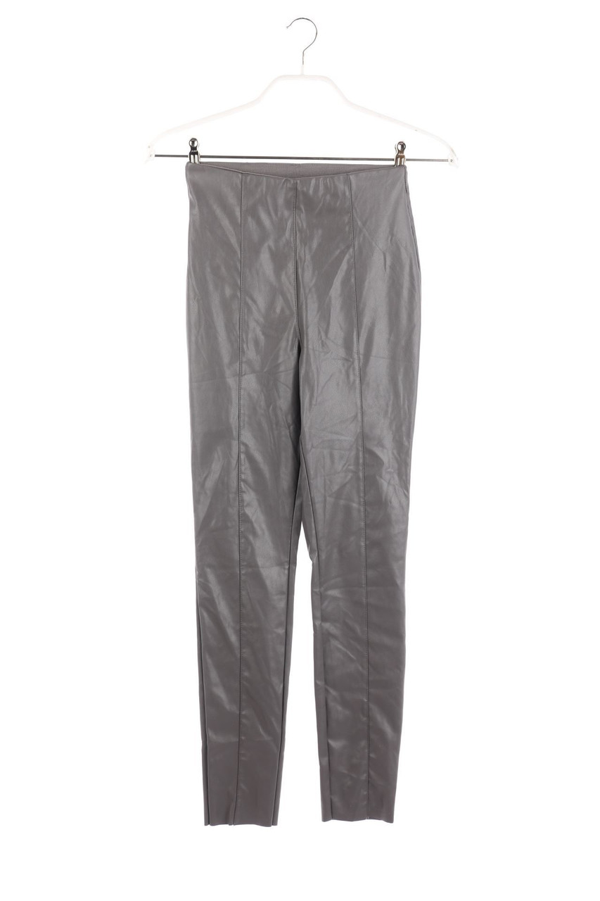 H&M - Faux Leather-Treggings - D 32