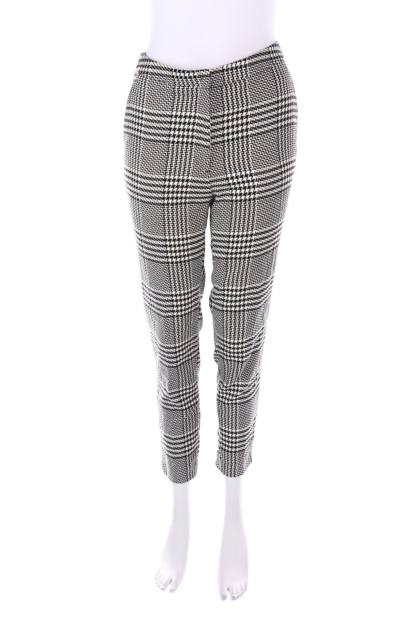 H&M - Karo-Hose mit Viskose - D 34