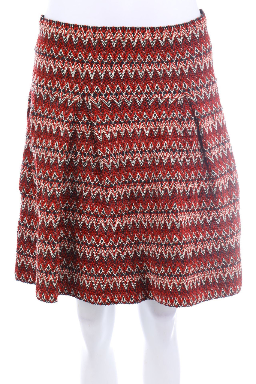 H&M - Minirock mit Zickzack-Muster - M