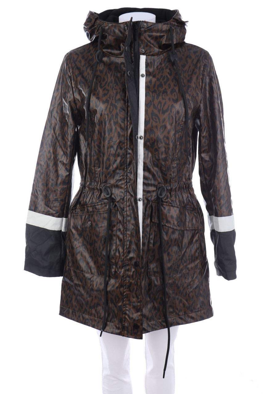 yest - Coat with Leo Print - D 36
