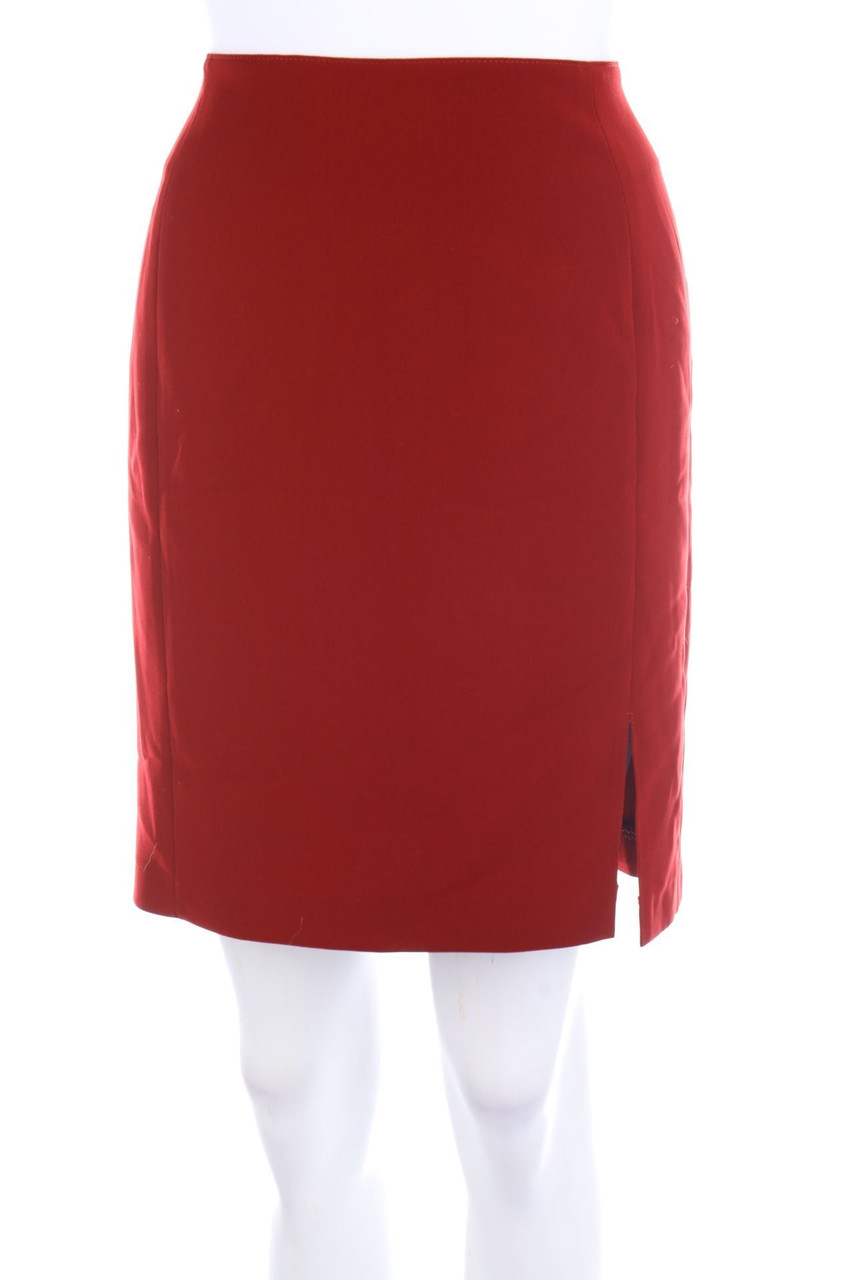 No Label - Skirt, A-Line with Slit - L