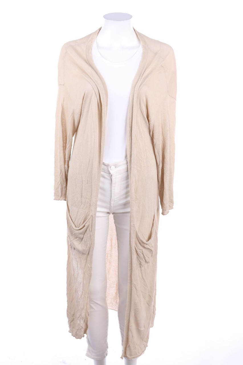 B.YU - Long-Cardigan aus Viskose-Mix - L