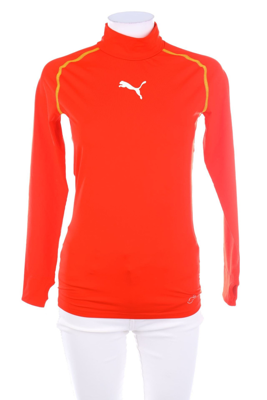 PUMA - Sport Longsleeve-Shirt with Logo-Print - S